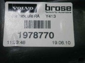 Replacement right rear window regulator for Volvo XC60 2.0 diesel cat OEM IAM reference 30753330 6 PINS 5 DOORS.