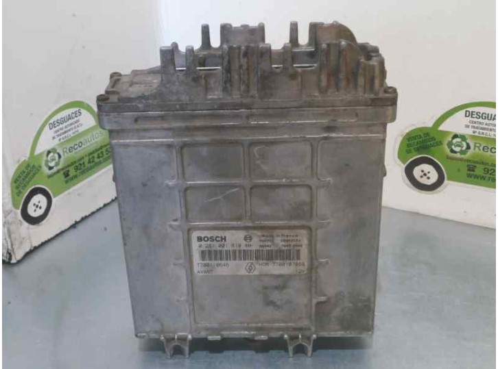 Recambio de centralita motor uce para renault megane i classic (la0) 1.9 dti diesel cat referencia OEM IAM 7700107088 0281001810