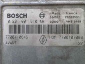 Recambio de centralita motor uce para renault megane i classic (la0) 1.9 dti diesel cat referencia OEM IAM 7700107088 0281001810