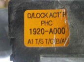 Replacement right rear door lock for Hyundai H 1 2.5 turbodiesel cat OEM IAM reference 1920A000 4 PINS 5 DOORS