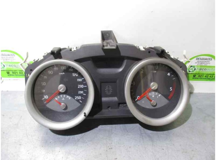 Recambio de cuadro instrumentos para renault megane ii berlina 3p 1.5 dci diesel referencia OEM IAM 8200399701 PBBB096140 