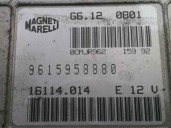 Replacement engine ECU for Citroën ZX 1.6 OEM IAM reference 9615958880 16114014 MAGNETI MARELLI