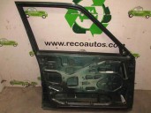 Replacement front left door for Alfa Romeo 33 sedan 1.7 cat OEM IAM reference 60538265 GREEN 5D