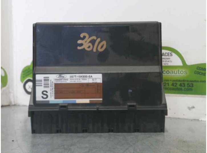 Recambio de modulo confort para ford mondeo iii (b5y) 2.0 tdci referencia OEM IAM 3S7T15K600SA 5WK48751B SIEMENS