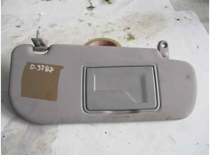 Recambio de parasol derecho para kia picanto 1.1 cat referencia OEM IAM 