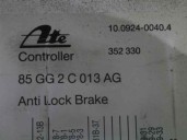 Recambio de centralita abs para ford sierra berlina 2.0 referencia OEM IAM 85GG2C013AG 10092400404 ATE