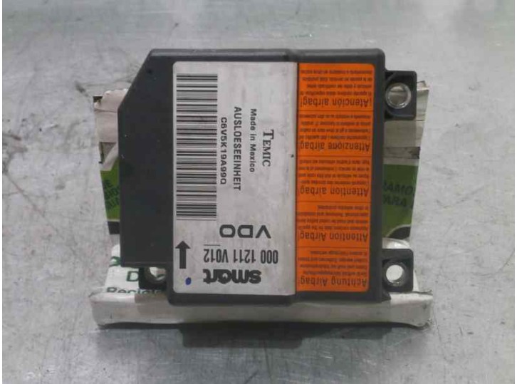 Recambio de centralita airbag para smart coupe 0.8 cdi cat referencia OEM IAM 0001211V012000000  