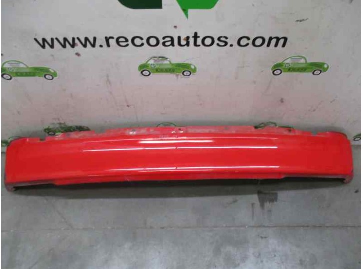 Replacement rear bumper for Volkswagen Polo saloon (6N1) 1.9 diesel OEM IAM reference RED 3 DOORS