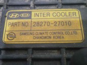 Recambio de intercooler para hyundai elantra (xd) 2.0 crdi cat referencia OEM IAM 2827027010  