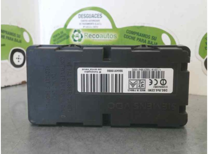 Recambio de modulo electronico para citroën c5 berlina premier referencia OEM IAM 9664919880 S126064005C SIEMENS