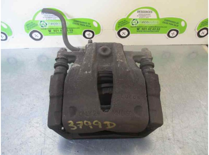 Replacement front right brake caliper for Opel Combo (Corsa C) 1.7 16V Di CAT (Y 17 DTL / LK8) OEM IAM reference 72764VE6