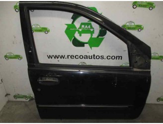 Recambio de puerta delantera derecha para tata indigo marina 1.4 referencia OEM IAM 912231 NEGRO 5 PUERTAS