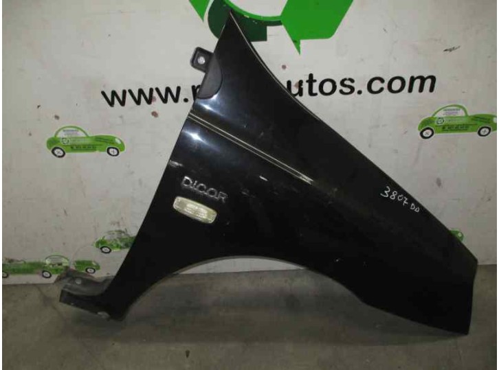 Recambio de aleta delantera derecha para tata indigo marina 1.4 referencia OEM IAM NEGRO 