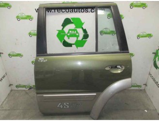 Recambio de puerta trasera izquierda para nissan patrol gr (y61) 2.8 turbodiesel cat referencia OEM IAM H2101VB000 VERDE 6 PUERT