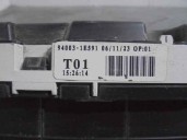 Replacement instrument cluster for Hyundai Accent (MC) 1.5 CRDi CAT OEM IAM reference 940031E591 