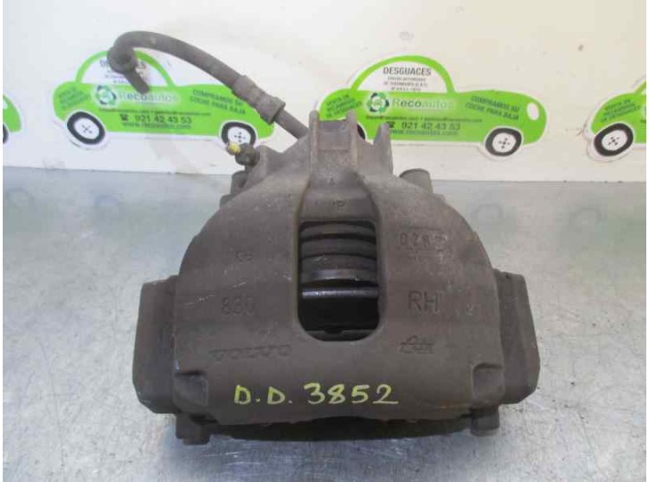 Replacement right front brake caliper for Volvo S80 sedan D5 Kinetic OEM IAM reference 8251317 92097722 ATE