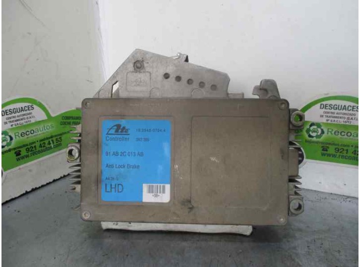 Recambio de centralita abs para ford escort berlina/turnier 1.8 16v cat referencia OEM IAM 91AB2C013AB 10094007044 ATE