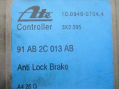 Recambio de centralita abs para ford escort berlina/turnier 1.8 16v cat referencia OEM IAM 91AB2C013AB 10094007044 ATE