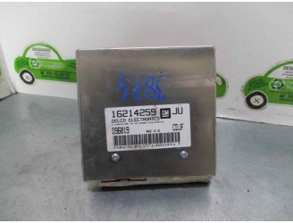 Recambio de centralita motor uce para opel astra f berlina 1.6 16v referencia OEM IAM 16214259 D96019 DELCO