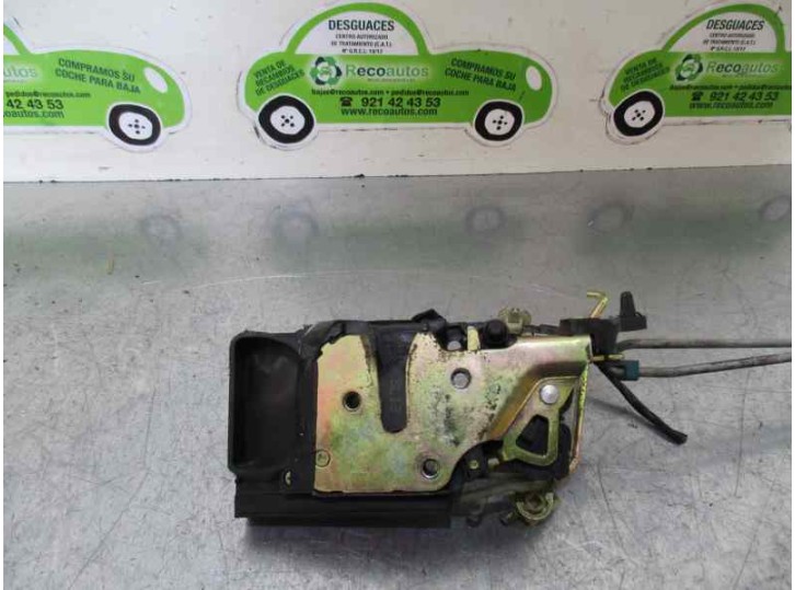 Recambio de cerradura puerta trasera izquierda para daewoo lanos 1.4 cat referencia OEM IAM 2 PINES 5 PUERTAS