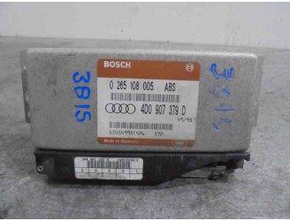 Recambio de centralita abs para audi a4 berlina (b5) 1.9 tdi referencia OEM IAM 4D0907379D 0265108005 BOSCH