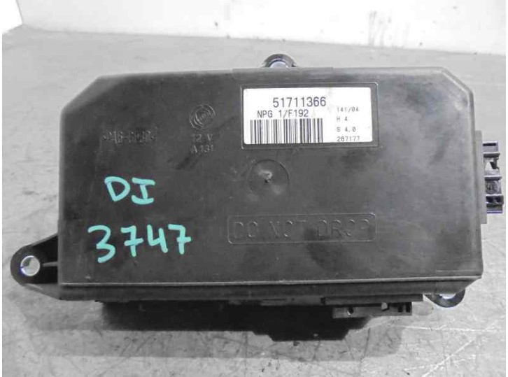 Recambio de centralita cierre para fiat stilo multi wagon (192) 1.9 jtd 16v cat referencia OEM IAM 51711366 