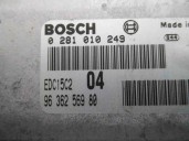 Recambio de centralita motor uce para citroën xsara picasso 2.0 hdi cat (rhy / dw10td) referencia OEM IAM 9636256980 0281010996 