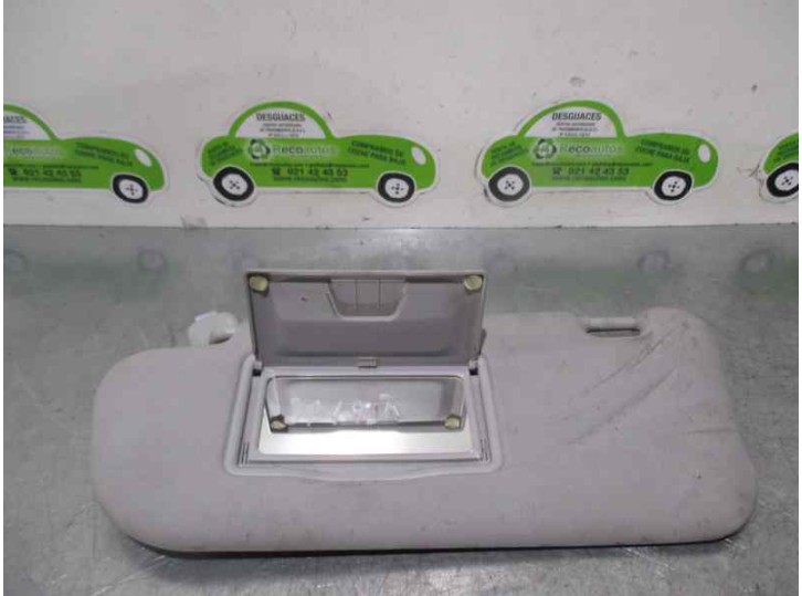 Recambio de parasol izquierdo para mazda 3 berlina (bk) 1.6 16v cat referencia OEM IAM 