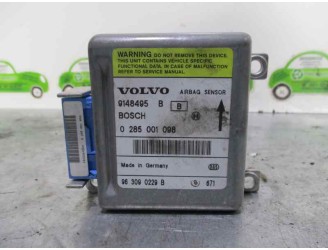 Recambio de centralita airbag para volvo serie 850 tdi familiar referencia OEM IAM 9148495 0285001098 BOSCH