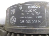 Recambio de alternador para seat toledo (1l) 1.8 cat (abs. adz) referencia OEM IAM 028903025H 0123310001 BOSCH