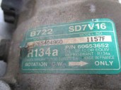 Recambio de compresor aire acondicionado para fiat marea weekend (185) 1.9 jtd cat referencia OEM IAM 60653652 1157F SANDEN