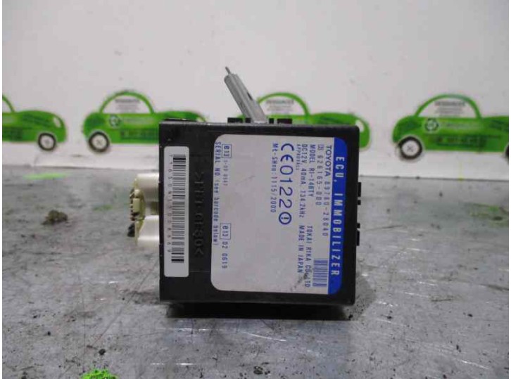 Recambio de centralita inmovilizador para toyota previa (r30) 2.0 turbodiesel cat referencia OEM IAM 8978028040 626165000 TOKAI