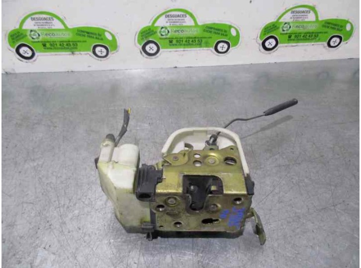 Recambio de cerradura puerta delantera derecha para fiat punto berlina (176) 1.2 cat referencia OEM IAM 3 PUERTAS