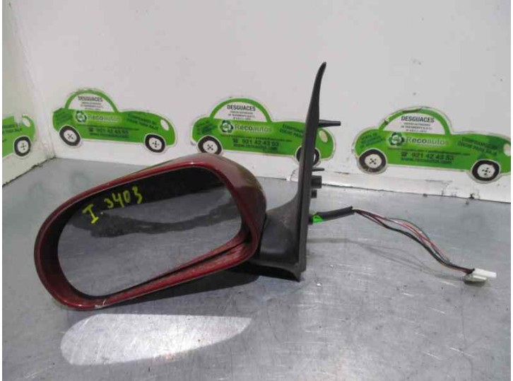 Replacement left wing mirror for Fiat Brava (182) 1.9 JTD CAT OEM IAM reference 5 PINS 