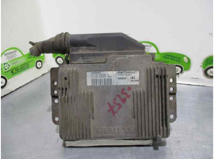 Recambio de centralita motor uce para renault laguna (b56) 2.0 referencia OEM IAM 7700863477 S113717205D SIEMENS