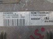 Recambio de centralita motor uce para renault laguna (b56) 2.0 referencia OEM IAM 7700863477 S113717205D SIEMENS