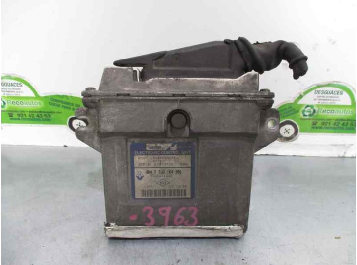 Recambio de centralita motor uce para renault clio i fase i+ii (b/c57) 1.9 diesel referencia OEM IAM 7700104956 R04080009E LUCAS