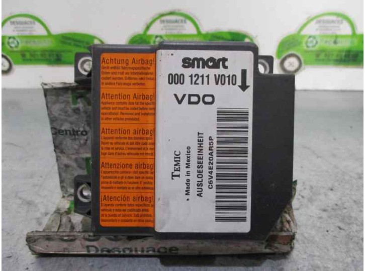 Recambio de centralita airbag para smart coupe turbo cat referencia OEM IAM 0001211V010 C6V4E20AR5P TEMIC