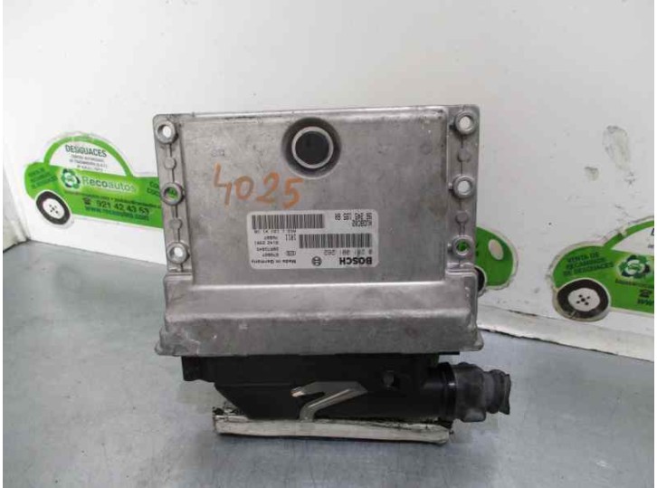 Recambio de centralita motor uce para peugeot 406 berlina (s1/s2) 1.9 turbodiesel cat referencia OEM IAM 9624519580 0281001262 B