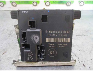 Recambio de centralita cierre para mercedes-benz clase e (w211) berlina 3.0 cdi cat referencia OEM IAM 2118704126 00006806 TEMIC