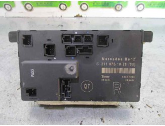 Recambio de centralita cierre para mercedes-benz clase e (w211) berlina 3.0 cdi cat referencia OEM IAM 2118701026 00401605 TEMIC