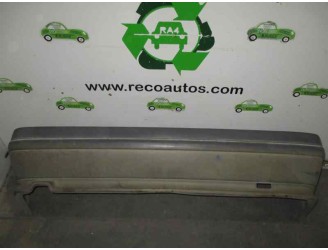Recambio de paragolpes trasero para renault 19 hatchback (b/c53) 1.9 diesel referencia OEM IAM NEGRO 5 PUERTAS