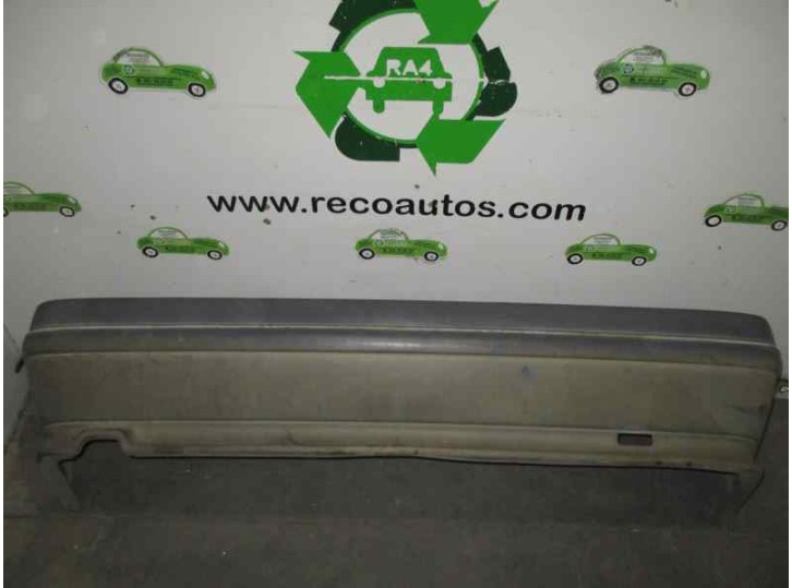 Recambio de paragolpes trasero para renault 19 hatchback (b/c53) 1.9 diesel referencia OEM IAM NEGRO 5 PUERTAS