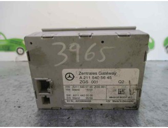 Recambio de modulo electronico para mercedes-benz clase e (w211) berlina 3.0 cdi cat referencia OEM IAM A2115405645 A2C53094453 