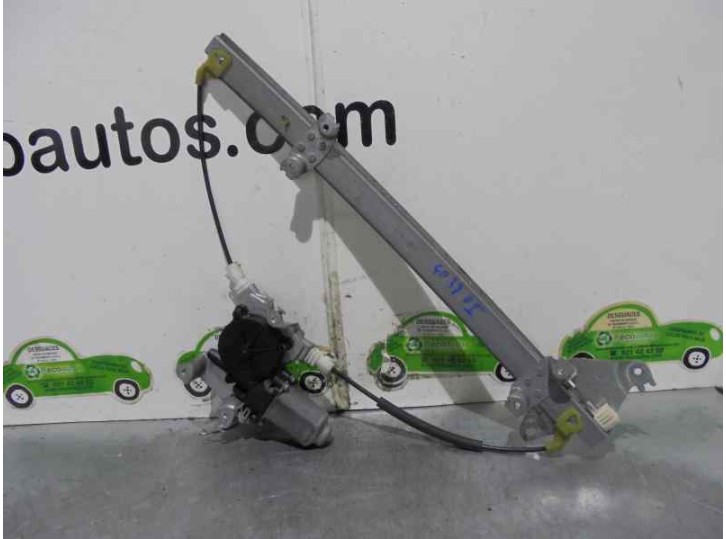 Replacement front left window regulator for Nissan Almera (N16/E) 1.5 dCi turbodiesel cat OEM IAM reference 400601 2 PINS 