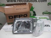 Recambio de faro izquierdo para fiat panda referencia OEM IAM 11851101 11851101 