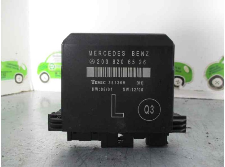 Recambio de centralita cierre para mercedes-benz clase c (w203) berlina 2.2 cdi cat referencia OEM IAM 2038206526 