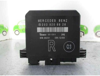 Recambio de centralita cierre para mercedes-benz clase c (w203) berlina 2.2 cdi cat referencia OEM IAM 2038206626 351391 TEMIC