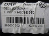 Recambio de elevalunas trasero derecho para seat leon (1p1) 1.6 referencia OEM IAM 1K0959704G 18 PINES 5 PUERTAS.
