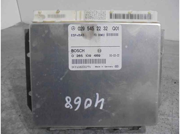Recambio de centralita asr para mercedes-benz clase e (w210) berlina diesel 2.7 cdi 20v cat referencia OEM IAM 0295452232 026510